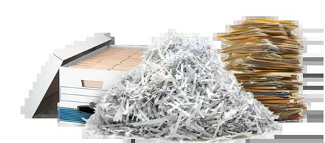Professional Shredding Services .